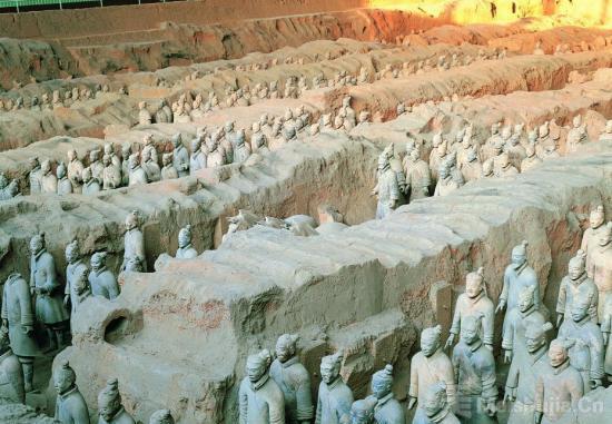 秦国历史文化展在西安开展